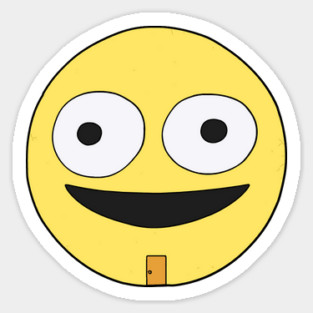 Smiling Friends Office Sticker