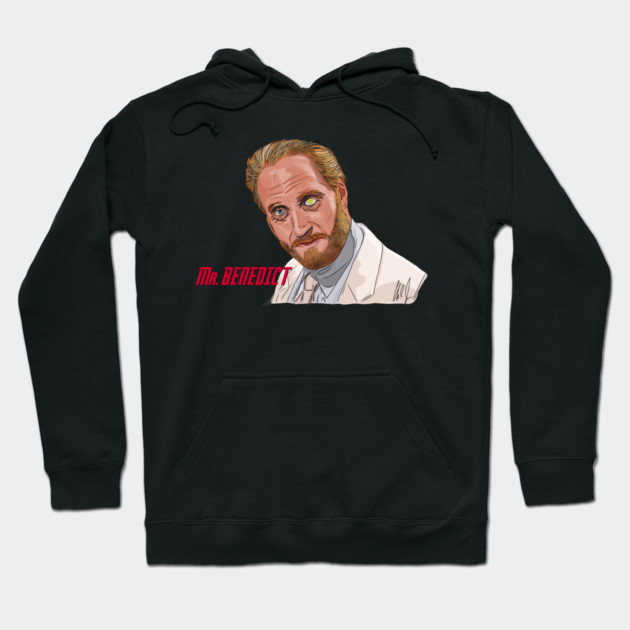 Last Action Hero: Mr. Benedict Hoodie by 51Deesigns