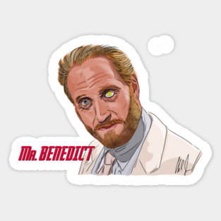 Last Action Hero: Mr. Benedict Sticker