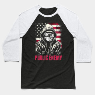 Fight the power! (Public Enemy) Baseball T-Shirt