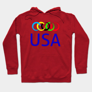 Olympics USA supporters Hoodie
