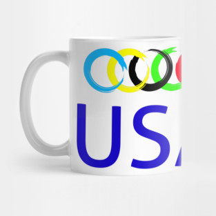 Olympics USA supporters Mug