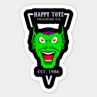 Happy Toyz Trucking Sticker
