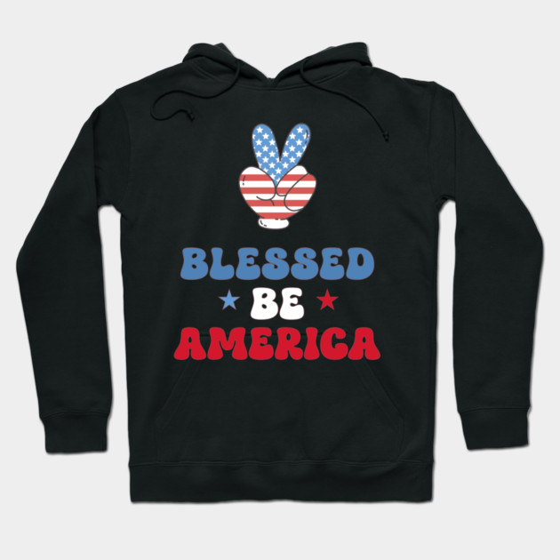 Blessed be America Hoodie by TurnEffect