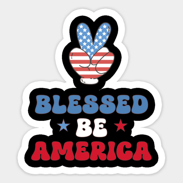 Blessed be America Magnet by TurnEffect