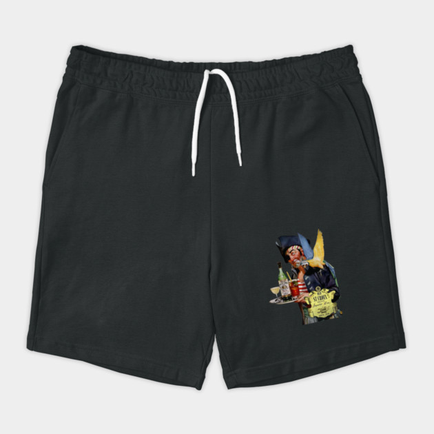 The Pirate with Parrot St Croix Rum Vintage Look by Joaddo