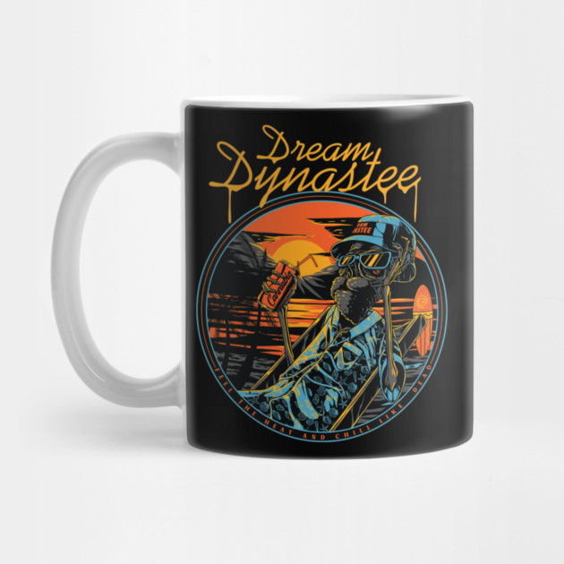 Black Cat In Summer Vacation by Urbanprint