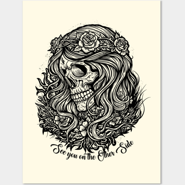 SEE YOU ON THE OTHER SIDE Wall Art by artslaves