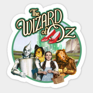 Wizard Of Oz Emblem Sticker