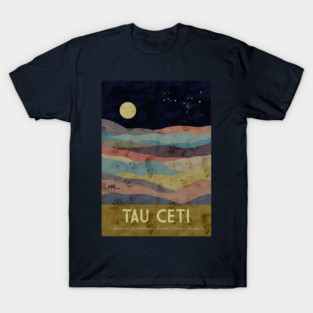 Project Hail Mary. Tau Ceti T-Shirt