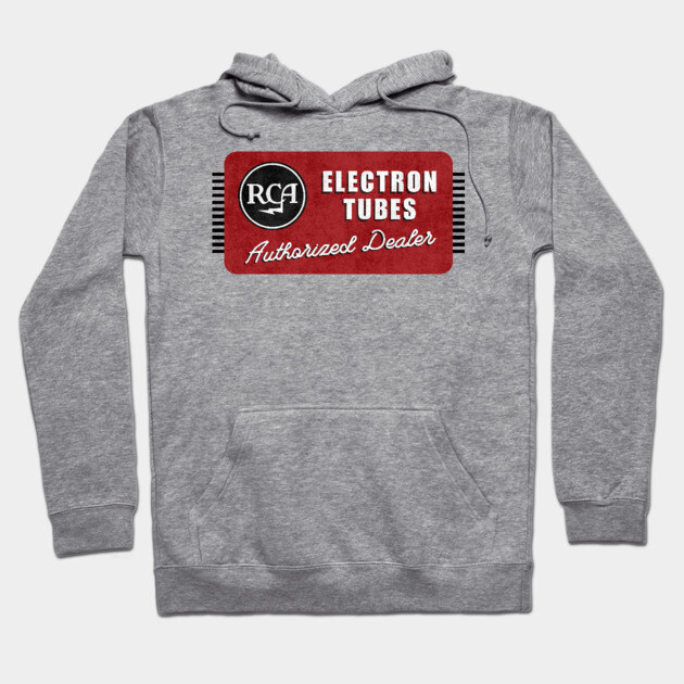 Electron Tubes Vintage Design Hoodie by Timeless Chaos