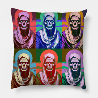 Mummy Retro Style Pillow