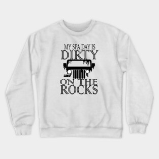 Spa Day on the Rocks Crewneck Sweatshirt