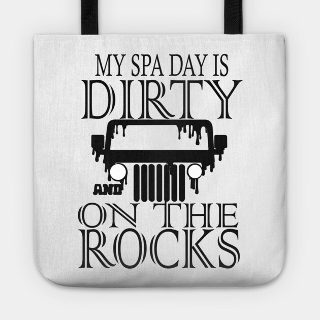 Spa Day on the Rocks Tote by DickinsonDesign