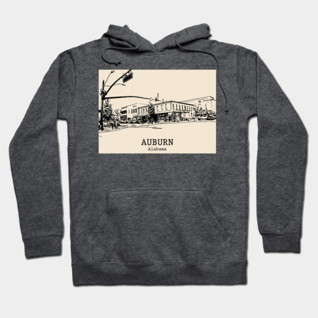 Auburn - Alabama Hoodie by Lakeric