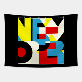 Vintage New Order Band Tapestry