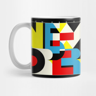 Vintage New Order Band Mug