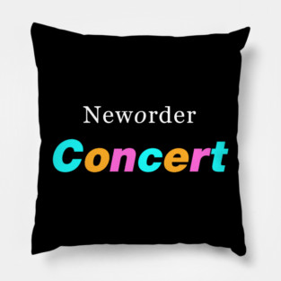 New Order Band Concert Pillow