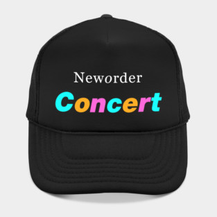 New Order Band Concert Hat