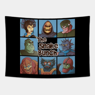 THE SNAKE BUNCH Tapestry