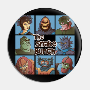 THE SNAKE BUNCH Pin
