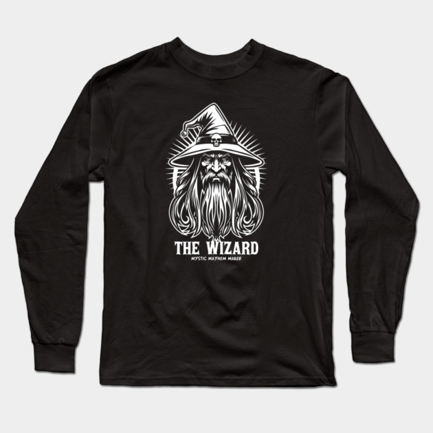 THE WIZARD Long Sleeve T-Shirt by artslaves