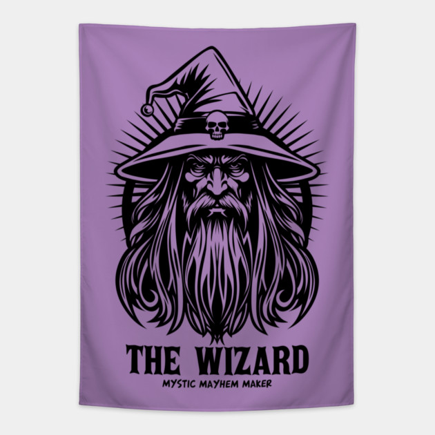 THE WIZARD Tapestry by artslaves