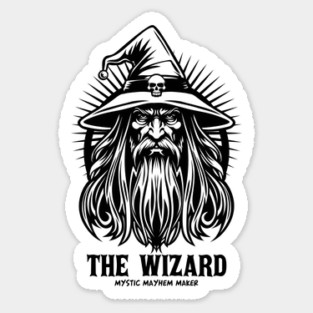 THE WIZARD Sticker