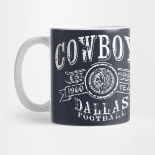 Cowboys Vintage Football Mug