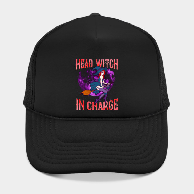 Head Witch in Charge Halloween Cute Funny by creative