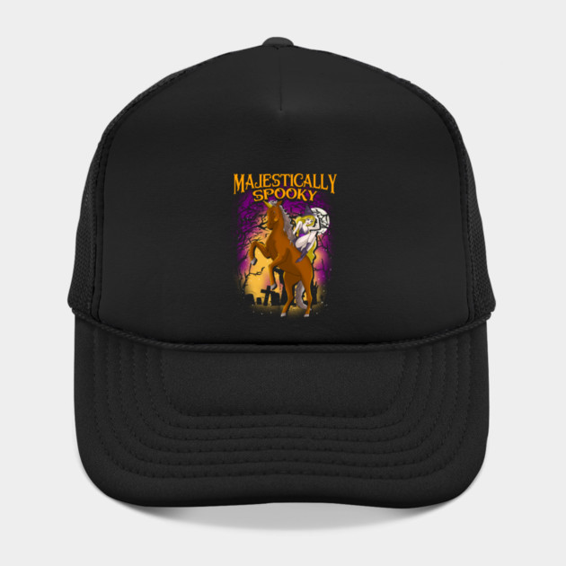 Majestically Spooky Witch & Unicorn Halloween Funny T-Shirt by creative