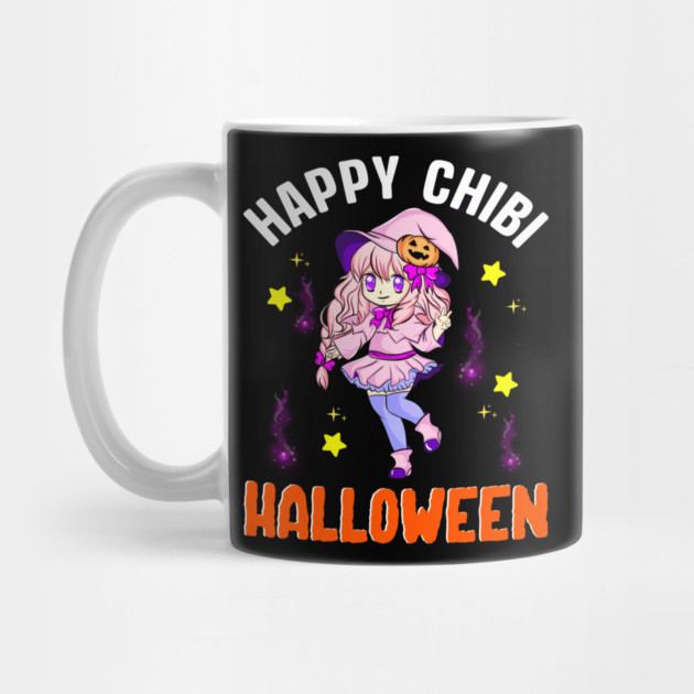 Halloween Chibi Witch Anime Manga Character Gift by creative