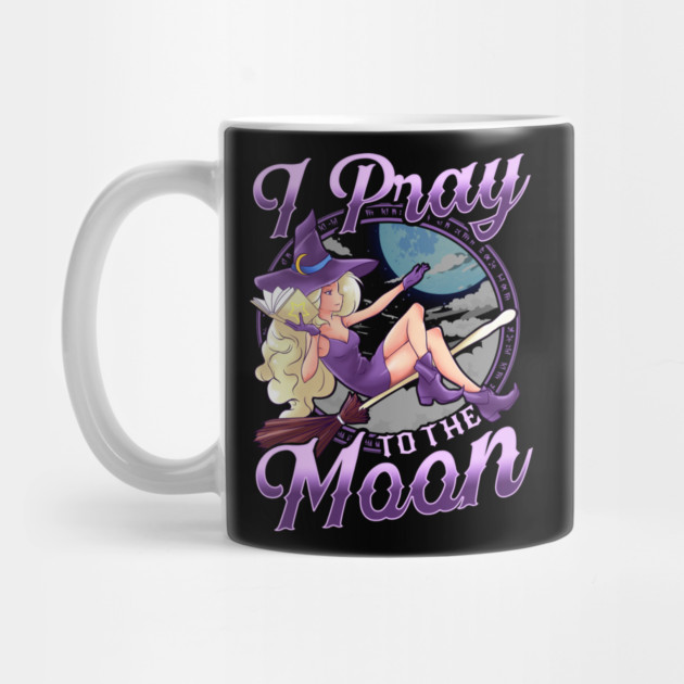 Halloween Witch I Pray To the Moon Anime Manga Vintage by creative