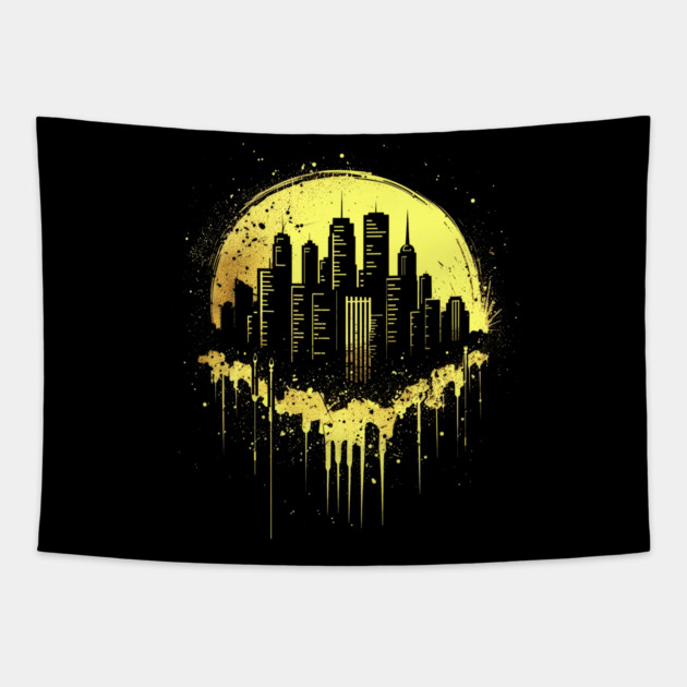 City Life Tapestry by UrbanLifeApparel