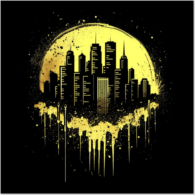 City Life Wall Art by UrbanLifeApparel