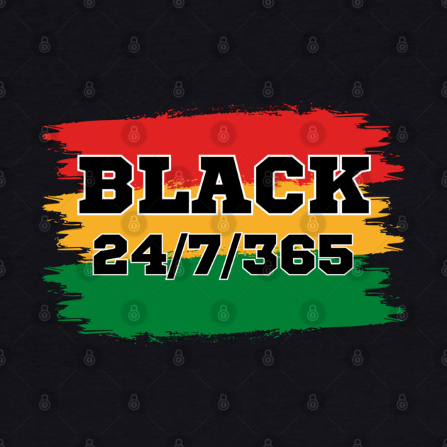Black 24/7/365 by UrbanLifeApparel