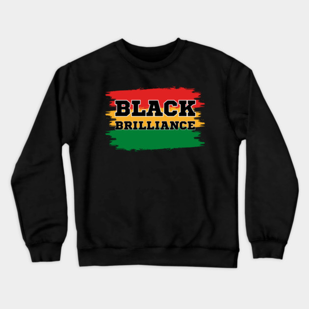Black Brilliance Crewneck Sweatshirt by UrbanLifeApparel