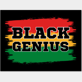 Black Genius Posters and Art