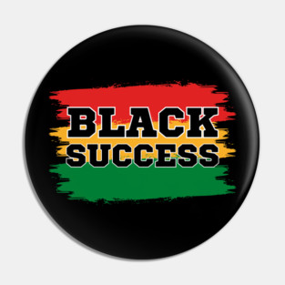 Black Success Pin