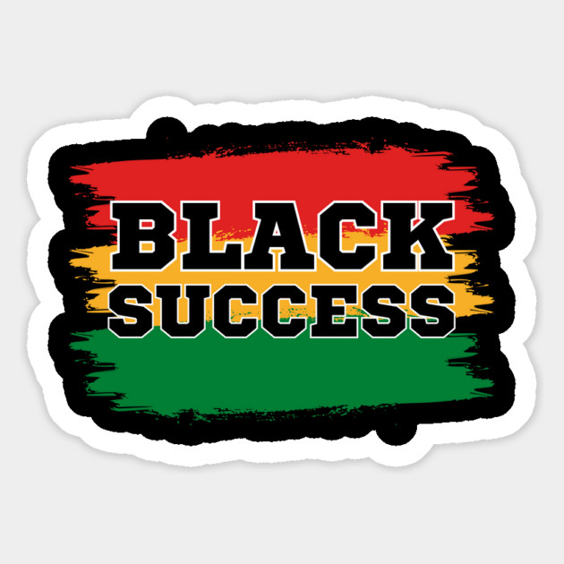 Black Success Magnet by UrbanLifeApparel