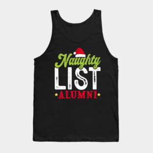 Naughty List Alumni Tank Top