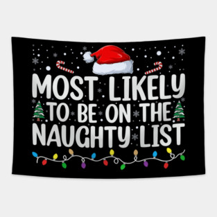 Most likely to be on the naughty list Tapestry
