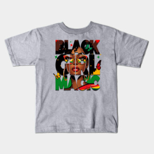 Black Girl Magic Kids T-Shirt