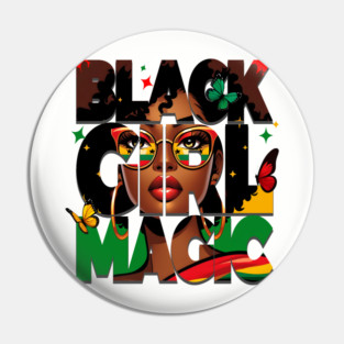 Black Girl Magic Pin