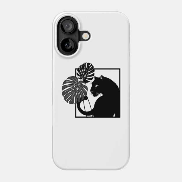 Black Panther Phone Case by DickinsonDesign
