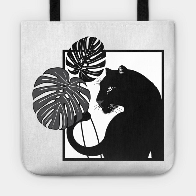 Black Panther Tote by DickinsonDesign