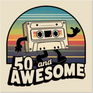 50th Birthday Posters and Art
