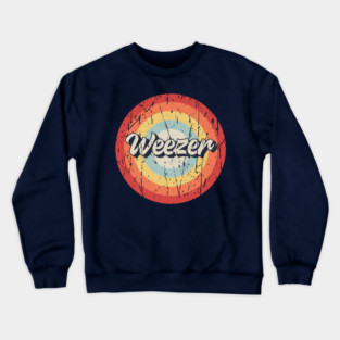 circle vintage - weezer Crewneck Sweatshirt