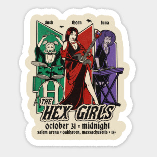 the hex girls // Midnight Sticker