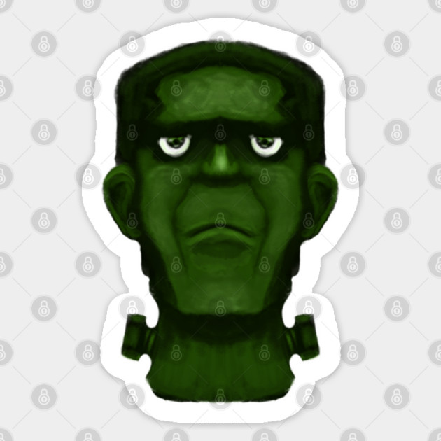 FRANKENSTEIN DIGITAL PAINTING Sticker by droidmonkey